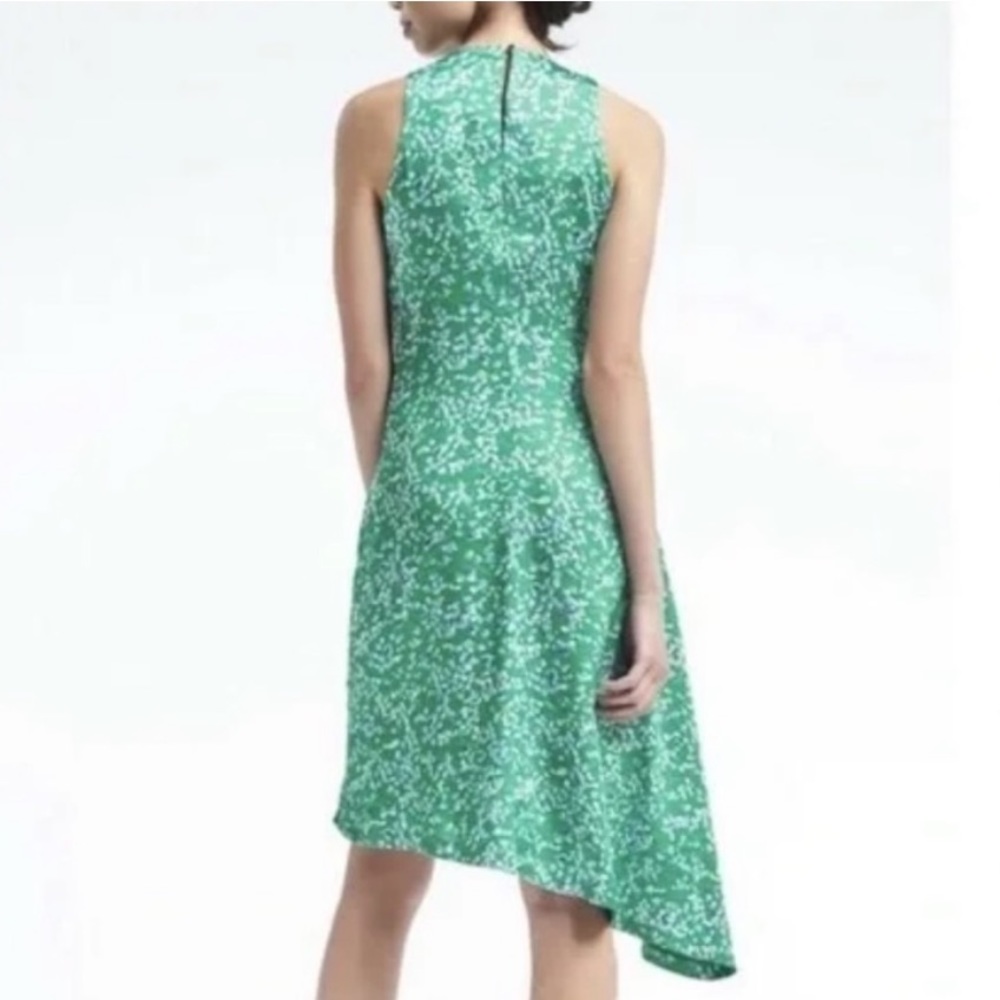 Banana Republic Floral Asymmetrical Dress
